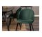 Chaise En Velours Avec Pieds En Acier Velvet (lot De 2) Vert