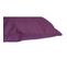 Coussin En Coton Coloré Salsa 45 Cm (lot De 2) Aubergine