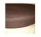 Galette De Chaise Ronde En Coton 40 Cm (lot De 2) Chocolat