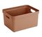 Boite De Rangement Sigma Home Box 32 L (lot De 3) Terracotta