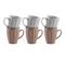 Mug Vintage En Grès 340 Ml  Terrazzo (lot De 6)