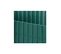 Canisse En Pvc Vert Double Face Qualité + (lot De 6)