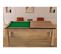 Billard Convertible Table 8 Personnes Arizona + Pack D'accessoires Hêtre Boisé Et Vert (tapis)