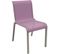 Chaises Pour L'extérieur En Aluminium Cauro Taupe, Lilas