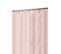 Rideau 200 X 270 Cm à Galon Fronceur Grande Largeur Chiné Effet Lin Naturel Rose