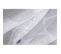 Vitrage 60 X 120 Cm Passe Tringle Uni Imprimé Feuillage Blanc Gris