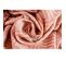 Rideau Tamisant 140 X 240 Cm à Oeillets Jacquard à Motifs Géométriques Losanges Rose