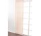 Panneau Japonais Transparent 60 X 300 Cm à Scratch Grande Hauteur Effet Lin Uni Rose Clair