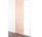 Panneau Japonais Transparent 60 X 300 Cm à Scratch Grande Hauteur Effet Lin Uni Rose