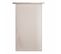 Vitrage 60 X 110 Cm Passe Tringle Nude Taupe