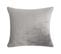 Housse De Coussin 40 X 40 Cm Polaire Uni Gris Clair