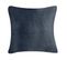 Housse De Coussin 40 X 40 Cm Polaire Uni Bleu Foncé