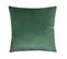 Housse De Coussin 40  X 40 Cm Baroque Velours Vert Foncé