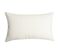 Housse De Coussin 100% Coton 30 X 50 Cm Imprimé Plumes Blanc