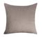 Housse De Coussin 40 X 40 Velours Uni Argent