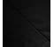 Rideau Thermique Obscurcissant 138 X 250 Cm à Oeillets Uni Noir