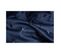 Rideau Jacquard 140 X 240 Cm à Oeillets Motif Éventail Art Déco Bleu Marine