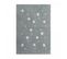 Tapis Enfant 120x160 Rectangle Fait Main En Coton Gris Coronda