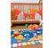 Tapis Enfant 50x80 Lavable 30° Winnie J Bleu