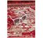 Tapis Chambre 80x150 Tissé Rouge Rectangle Motif Ethnique Af1 Patwork