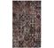 Tapis Kilim 170x240 Rectangle Fait Main Marron Motif Géométrique Linit