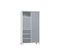 Armoire Bébé En Bois Gris 2 Portes   3 Tiroirs Bora