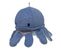 Gant De Toilette En Forme D'octopus - 20 Cm - Bleu
