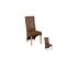 Duo De Chaises Marron - Bali