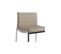 Quatuor De Chaises Eco-cuir Cappuccino - Vilma