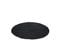 Tapis Rond En Jute Noir 150x150 Cm - Dev