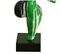 Statue Femme Jambe Levée Coulures Vert / Violet H33 Cm - Lady Drips 03