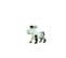 Statue Chien Debout Avec Coulures Gris Et Noir H14 Cm - Snoopy Drips