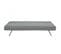 Banquette Canapé Convertible 3 Places Gris Clair - Solveig I