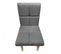 Lot 2 Chaises Chêne Et Tissu Gris Anthracite - Lea