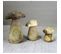 Champignon En Teck Hauteur 29 Cm - Champi L