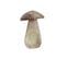 Champignon En Teck Hauteur 29 Cm - Champi L