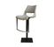 Tabouret De Bar Simili Gris Clair - Yoru Grey