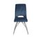 Lot De 4 Chaises Velours Bleu Marine - Bella