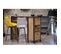 Lot De 2 Chaises Hautes De Bar Tissu Jaune - Roy