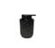 Set 3 Accessoires Salle De Bain Noir - Wendy