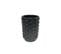 Set 4 Accessoires Salle De Bain Noir - Wendy