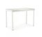 Table Extensible En Largeur 55/110 Plateau Verre Blanc - Agate