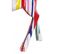 Statue Lama Géométrique Et Coulures Multicolores H50 Cm - Sergio Drips