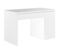 Bureau 110 Cm 4 Tiroirs Décor Blanc - Basile