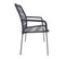 Lot De 2 Chaises De Jardin En Acier Et Cordage Gris - Malia 8347