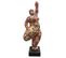 Statue Femme Jambe Pliée Avec Mosaïque Multicolore H60 Cm - Lady Musa