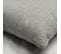 Coussin Chambray En Polyester Gris Clair 45 X 45 Cm - Bes 4841
