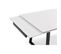 Table Extensible 160/240 Cm Céramique Blanc Pieds Luge - Oregon 02