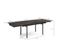 Table Extensible 160/240 Cm Céramique Gris Vieilli Pieds Droits - Maine 09