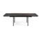 Table Extensible 160/240 Cm Céramique Gris Vieilli Pieds Droits - Maine 09